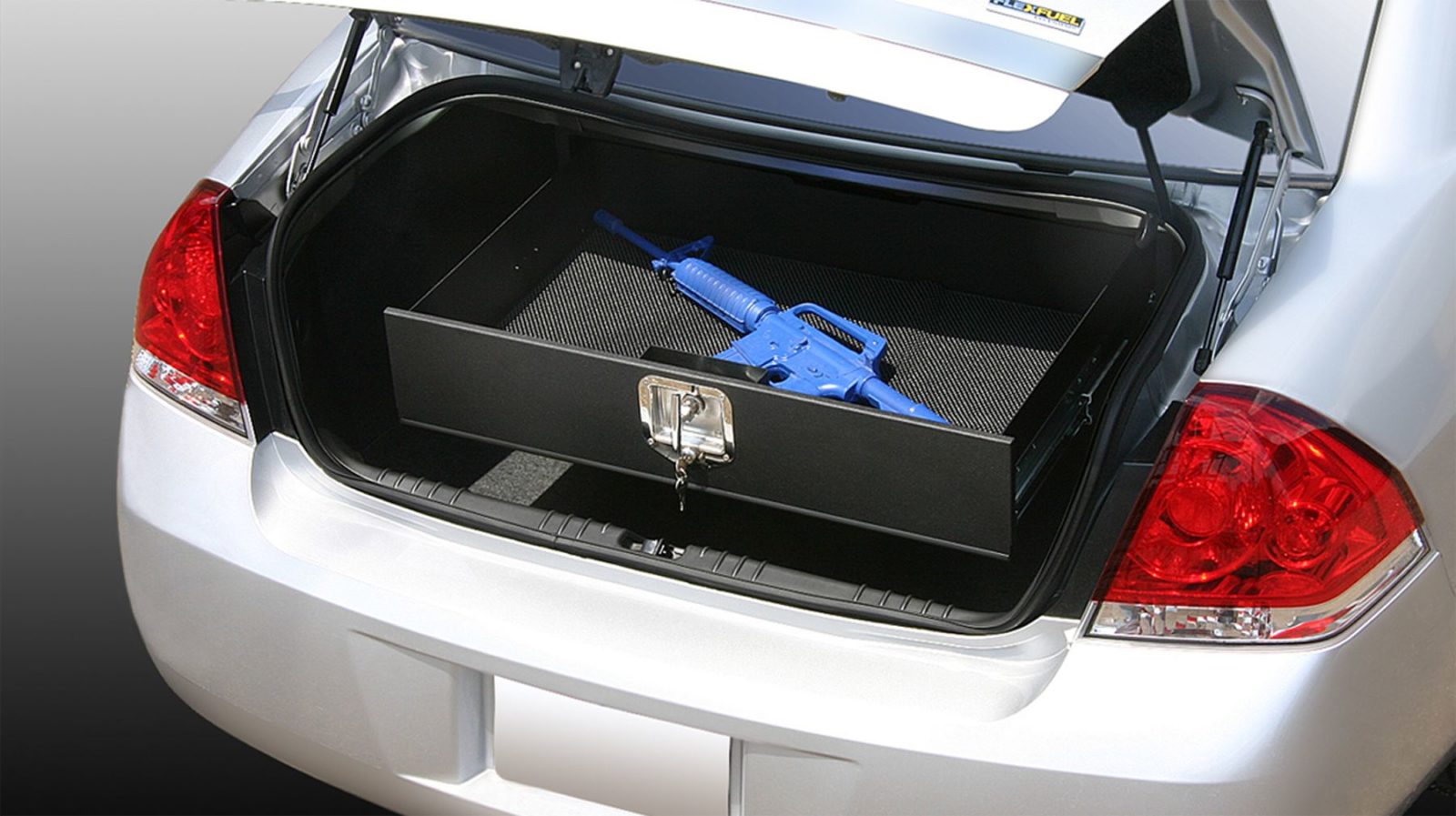 Tufloc TufBox Welded-Steel Cargo Drawer 36-011 for Chevy Caprice, 34x20x7.5, Combination/Key Lock or T-Handle Lock