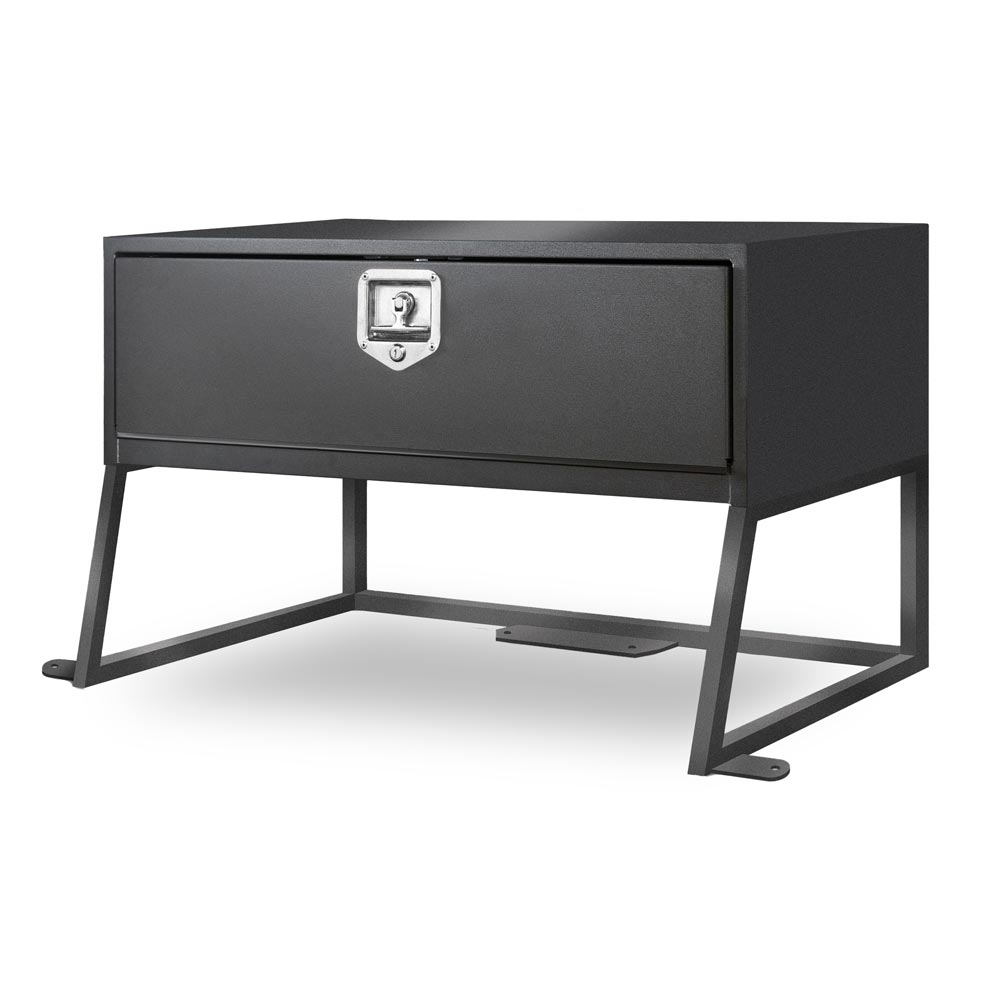 Tufloc TufBox Welded-Steel Cargo Drawer 36-010 for SUVs, 38x32x12, Combination/Key Lock or T-Handle Lock, Optional Riser Base