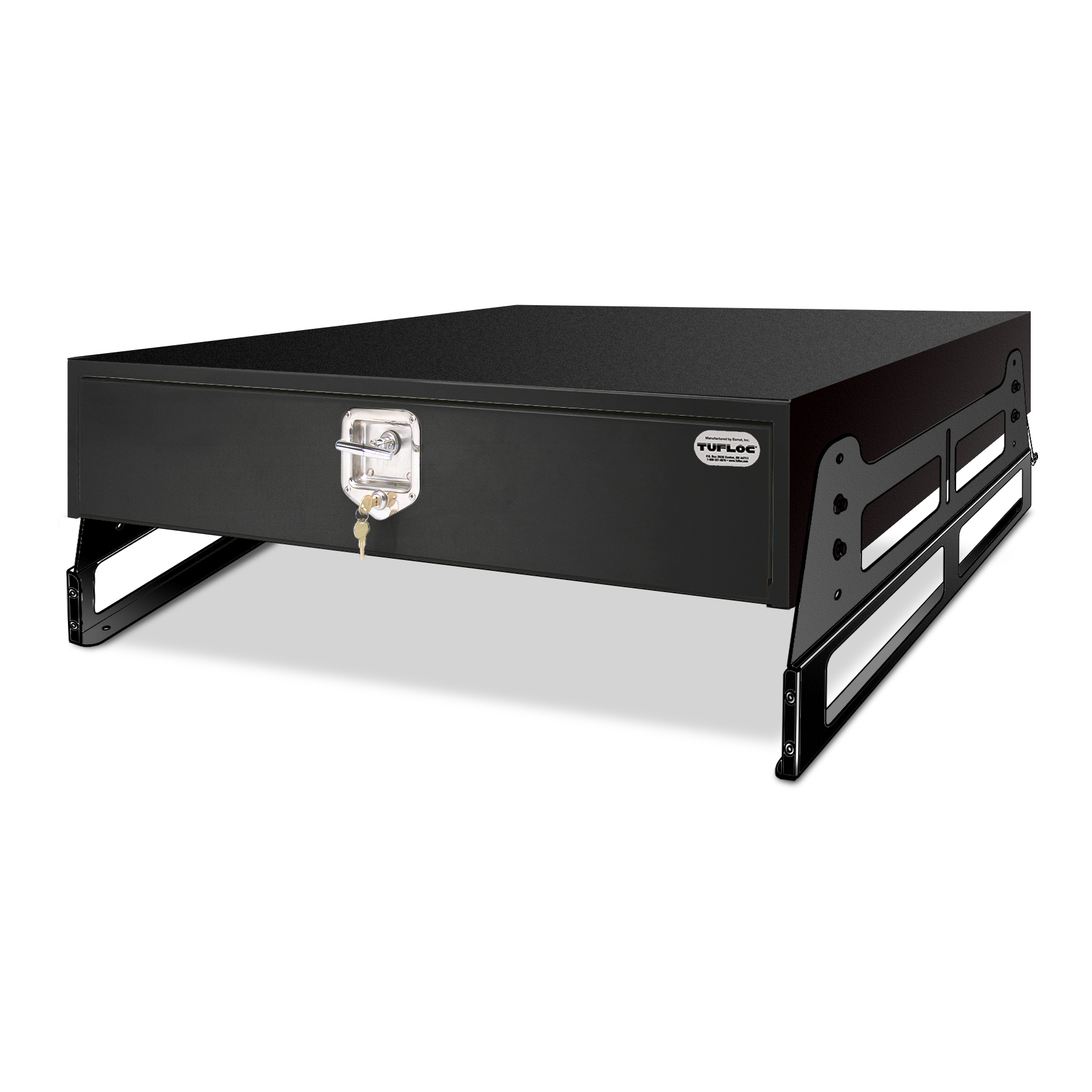 Tufloc TufBox Welded-Steel Cargo Drawer 36-019 for SUVs, Tall and Deep, 44x40x15, Combination/Key Lock or T-Handle Lock