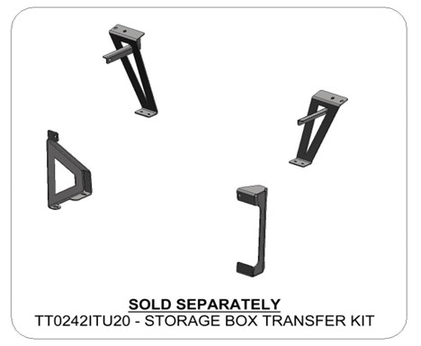 Setina Cargo Box Freestanding Brackets And Transfer Kits For Ford Ford Police Interceptor Utility