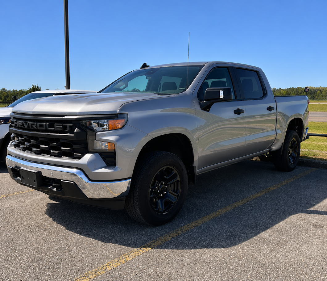 Ready to Build - New Chevy Silverado PPV 4WD Crew Cab Police Truck 147", Sterling Gray - Includes Vehicle and Upfit - Turnkey Package