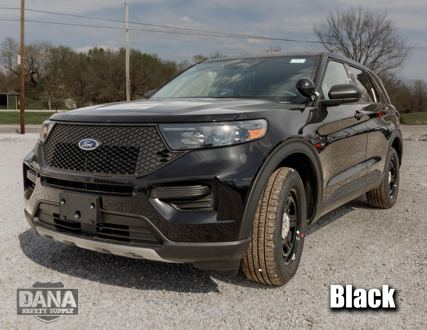 Ready to Build - New Ford Interceptor Utility, Black, V6 AWD - Includes Vehicle and Upfit - Turnkey Package