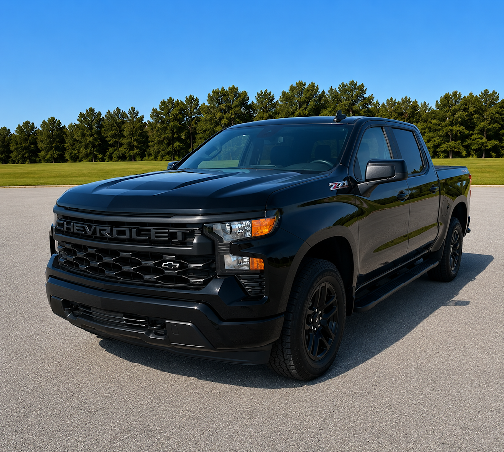 Ready to Build - New Chevy Silverado PPV 4WD Crew Cab Police Truck 147", Black - Includes Vehicle and Upfit - Turnkey Package