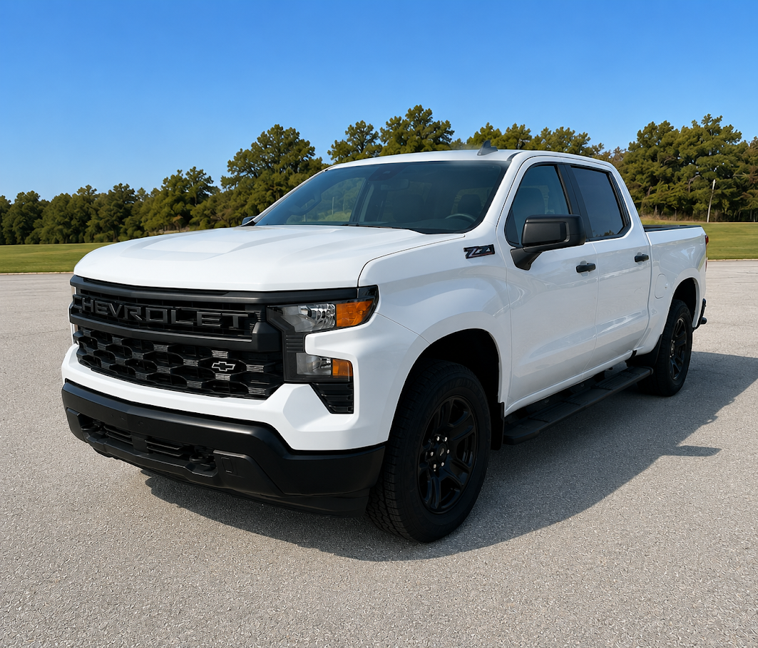 Ready to Build - New Chevy Silverado PPV 4WD Crew Cab Police Truck 147", White - Includes Vehicle and Upfit - Turnkey Package