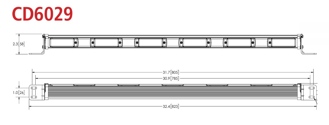 Code-3 CD6000 Series Push Bumper/Rear & Side Windows