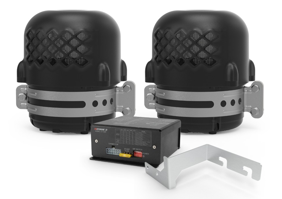 Code 3 Low Frequency Speaker or Tremor Series