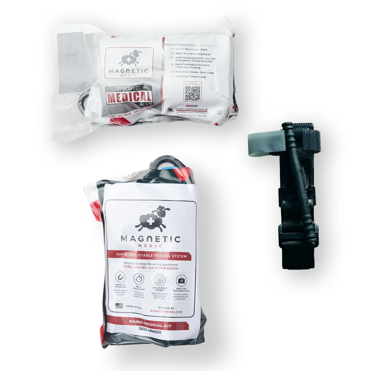 Magnetic Medic Pouch, Supplies or Kit