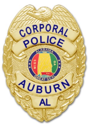 Smith and Warren Special Order Badge for the Auburn AL Police Department ONLY