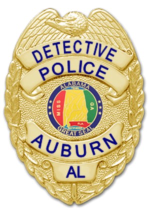 Smith and Warren Special Order Badge for the Auburn AL Police Department ONLY